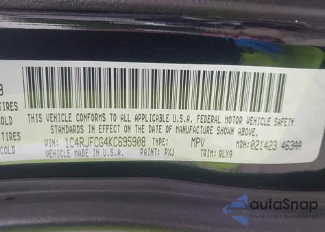 2019 Jeep Grand Cherokee High Altitude 4X4 from USA, damaged, VIN 1C4RJFCG4KC695908